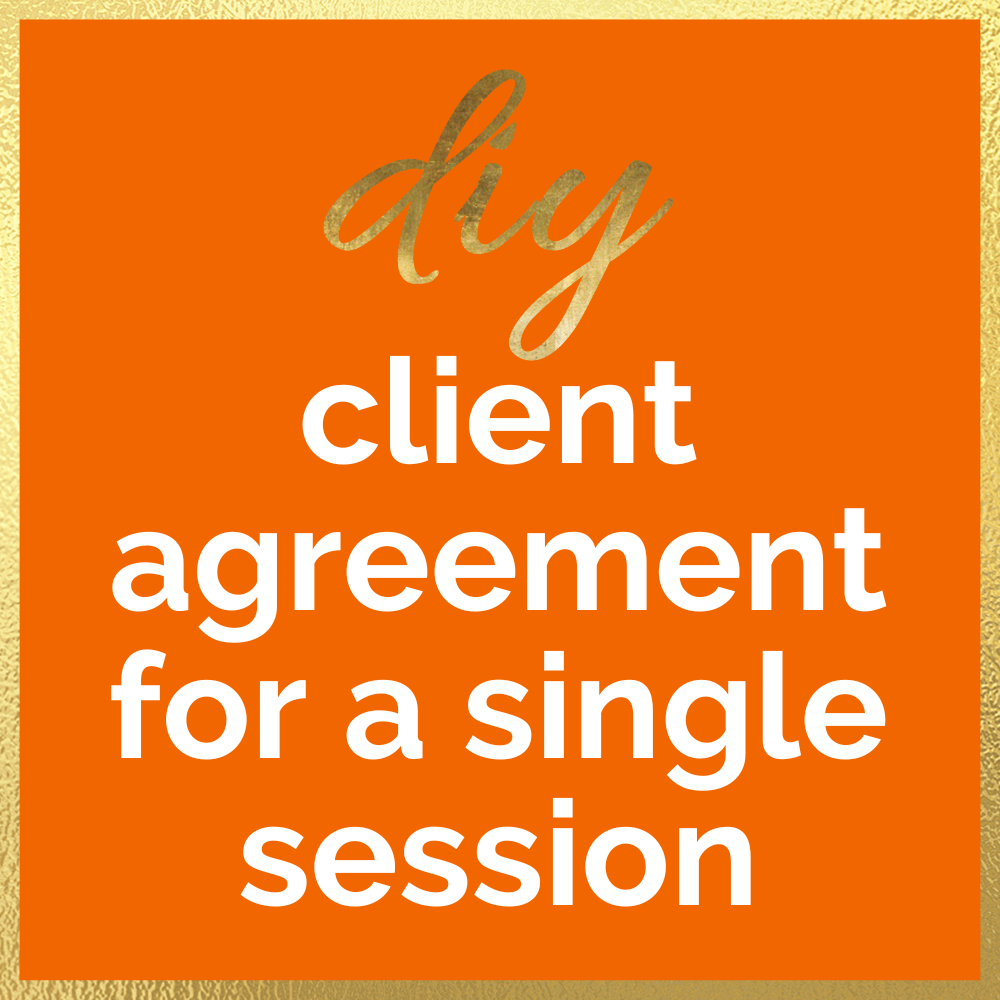 DIY Client Agreement for a Single Session