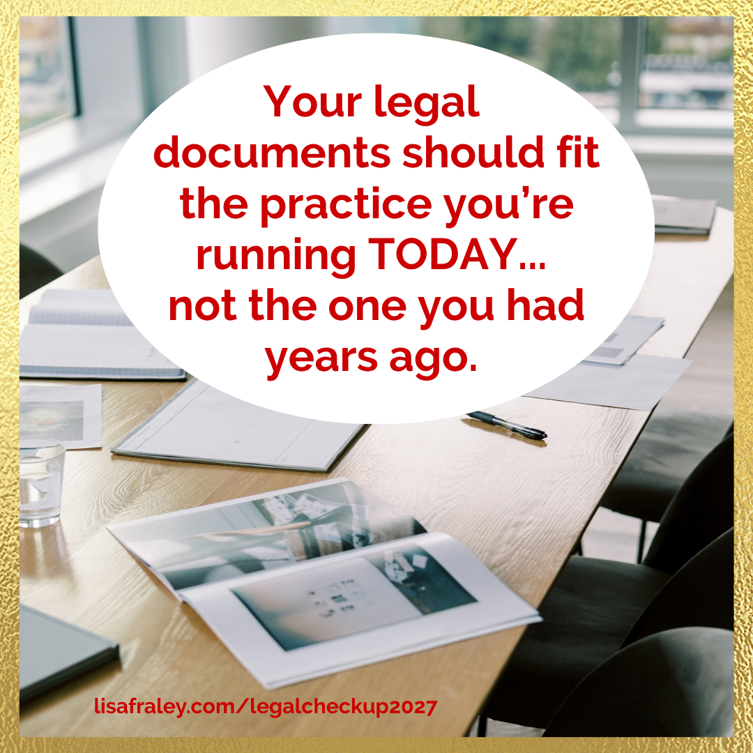 Are your legal docs current?