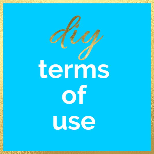 DIY Terms of Use