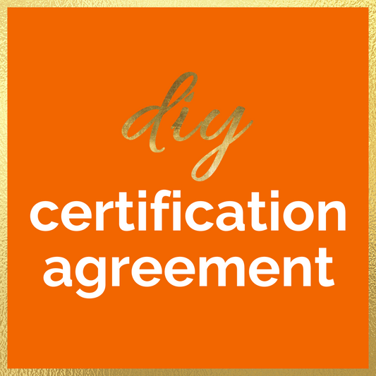 DIY Certification Agreement