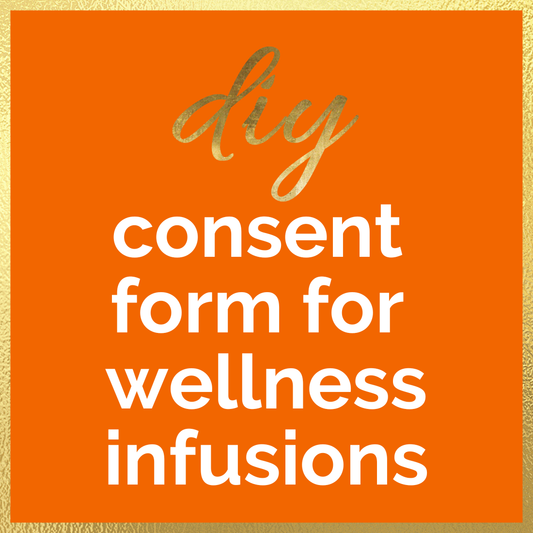 DIY Consent Form for Wellness Infusions