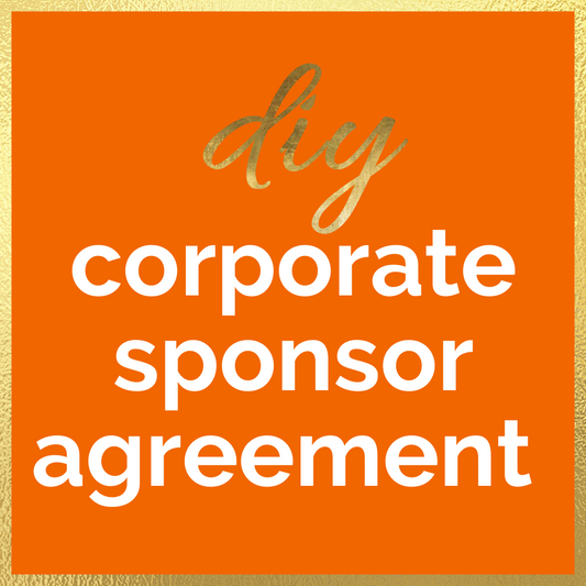 DIY Corporate Sponsor Agreement