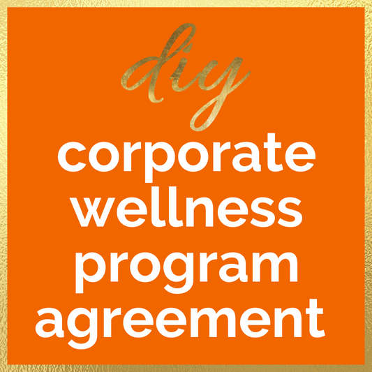 DIY Corporate Wellness Program Agreement
