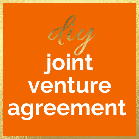 DIY Joint Venture Agreement
