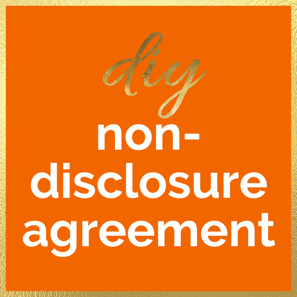 DIY Non-Disclosure Agreement