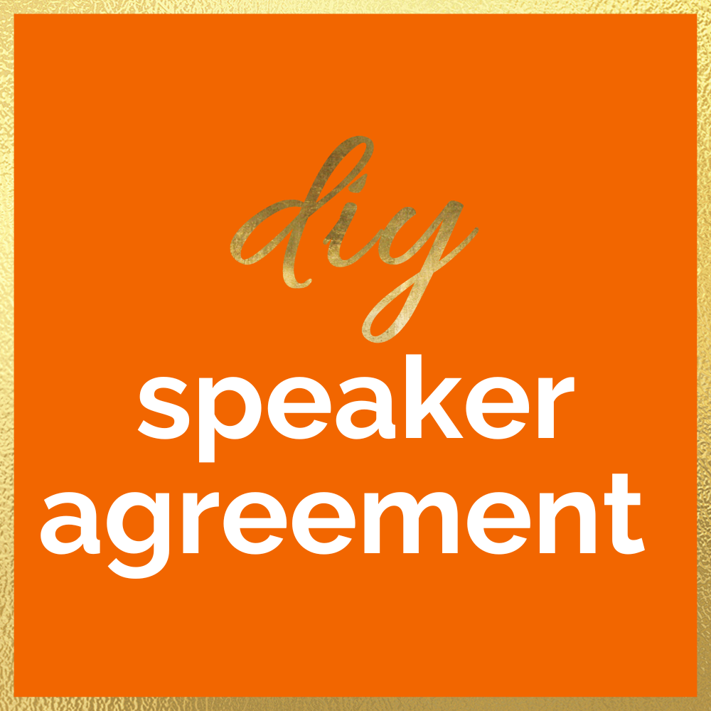 DIY Speaker Agreement