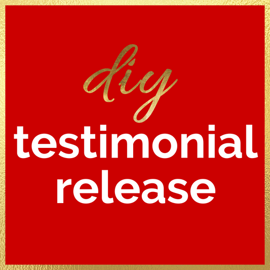 DIY Testimonial Release