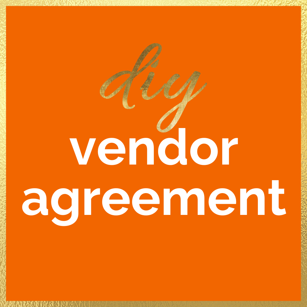 DIY Vendor Agreement