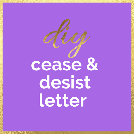 DIY Cease & Desist Letter