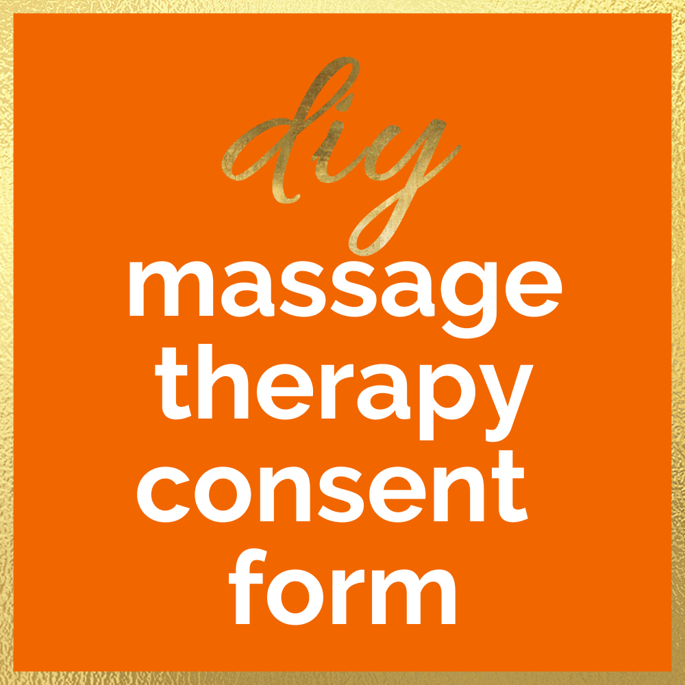 DIY Massage Therapy Consent & Waiver