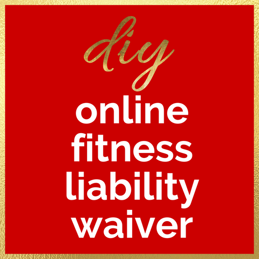 DIY Online Fitness Liability Waiver