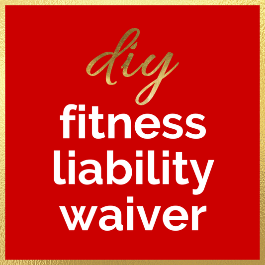 DIY Fitness Liability Waiver