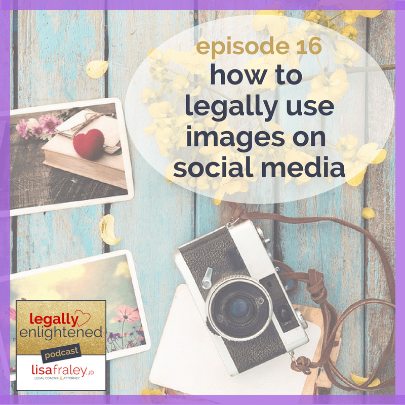 how to legally use images on social media