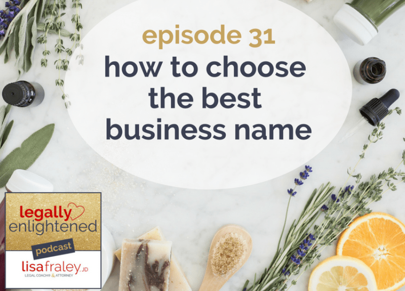 How to choose the best business name for your biz