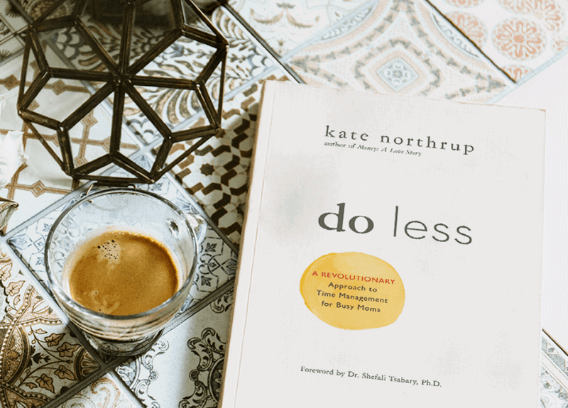 Give yourself permission to do less and live more