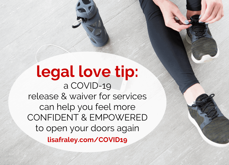 Seeing clients in person again? Use a COVID-19 Waiver & Release for Services