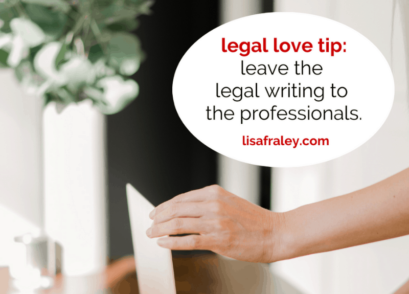 3 reasons why you should leave the legal writing to the professionals