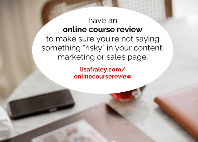 Worried about saying something “risky” on your sales page?