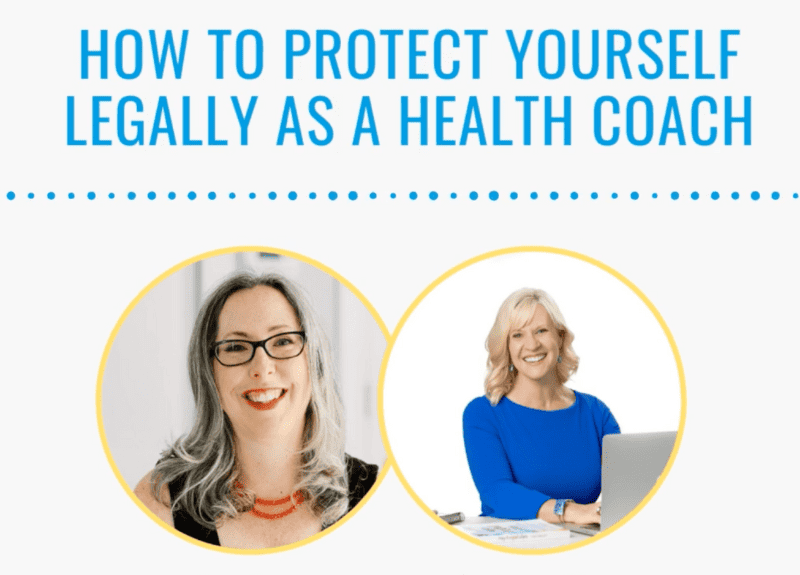 [Podcast episode] 3 Legal Steps to Protect Yourself as a Health Coach