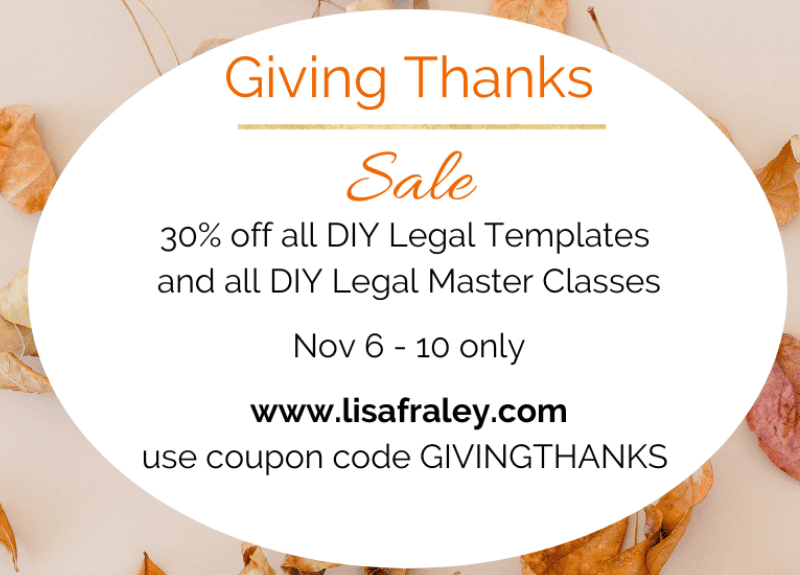 Get the legal language you need – and save!