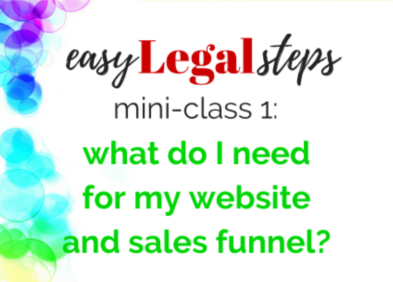 Have a sales funnel? The legal language you need.
