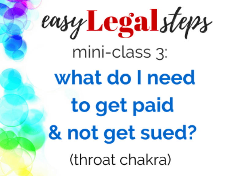 💸How to get paid and not get sued.