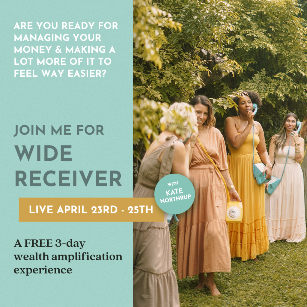 Wide Received - A free 3-day wealth amplification experience