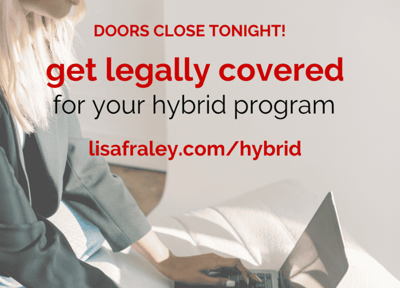 🚪Doors closing for workshop + legal doc combo!