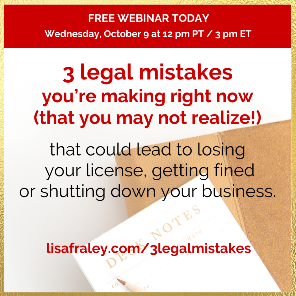 Free webinar today