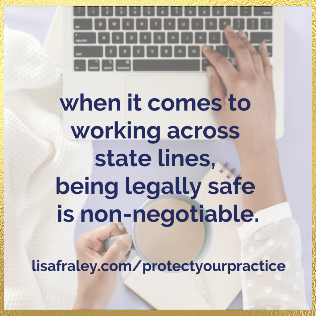 When it comes to working across state lines, being legally safe is non-negotiable