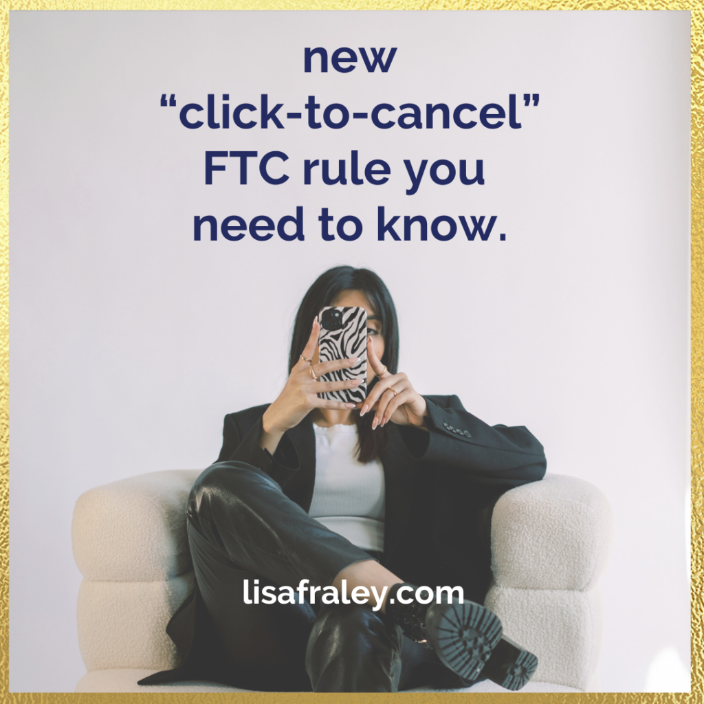 New “click-to-cancel” FTC rule you need to know